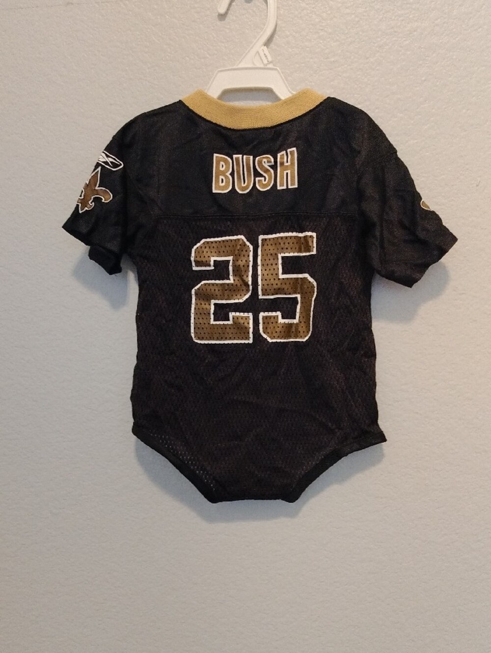 New Orleans Saints Reggie Bush #25 baby/toddler onesie jersey, - Picture 2 of 8